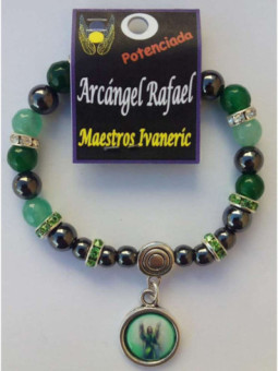 Pulsera Artesanal Mística Arcángel Rafael