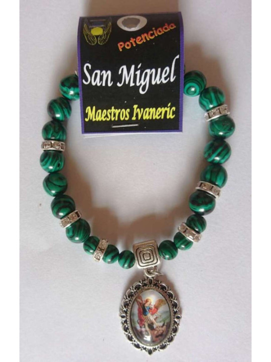 Pulsera Artesanal Mística Arcángel San Miguel