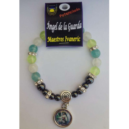 Pulsera Artesanal Mística Ángel de la Guarda