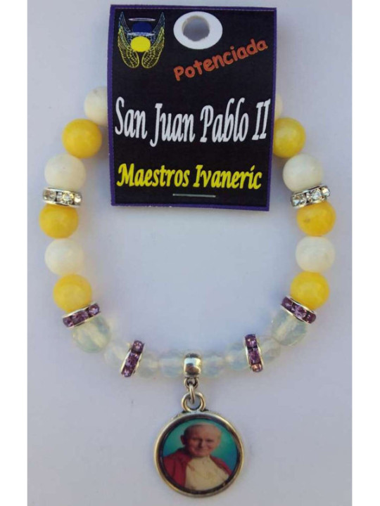 Pulsera Artesanal Mística San Juan Pablo II