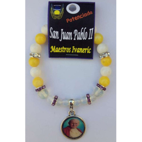 Pulsera Artesanal Mística San Juan Pablo II