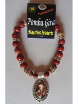 Pulsera Artesanal Mística Pomba Gira