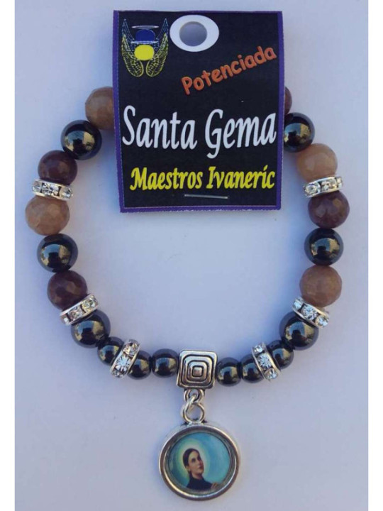 Pulsera Artesanal Mística Santa Gema