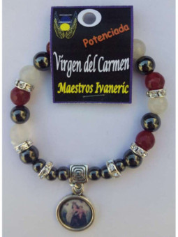 Pulsera Artesanal Mística Virgen del Carmen