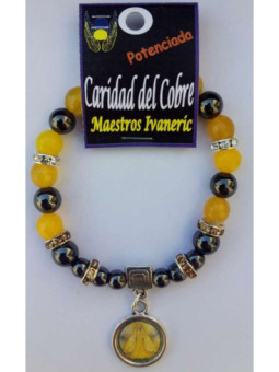 Pulsera Artesanal Mística de la Virgen Caridad del Cobre
