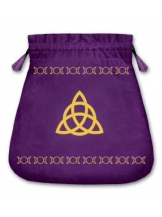 Bolsa Guarda Tarot Triple Goddess. 20cm X 20cm