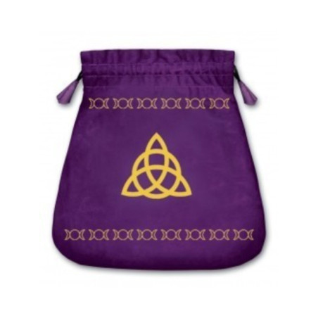 Bolsa Guarda Tarot Triple Goddess. 20cm X 20cm