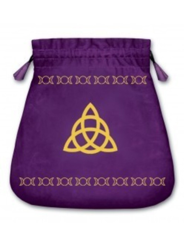 Bolsa Guarda Tarot Triple Goddess. 20cm X 20cm