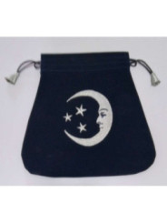 Bolsa Guarda Tarot Luna Sonriente. 20cm X 20cm