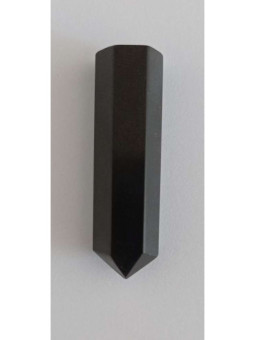 Punta Mineral Bideterminada Obsidiana Negra 2-3cm