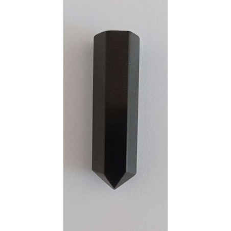 Punta Mineral Bideterminada Obsidiana Negra 2-3cm