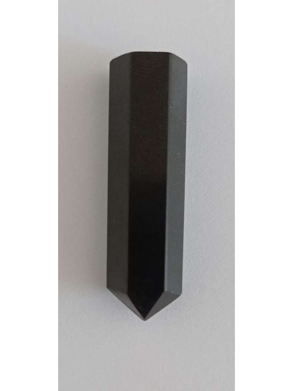 Punta Mineral Bideterminada Obsidiana Negra 2-3cm