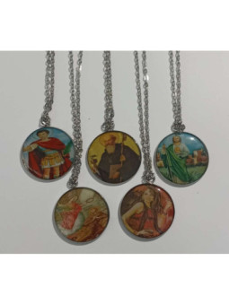 Medallón Esmaltado Virgen de Regla 2,65cm