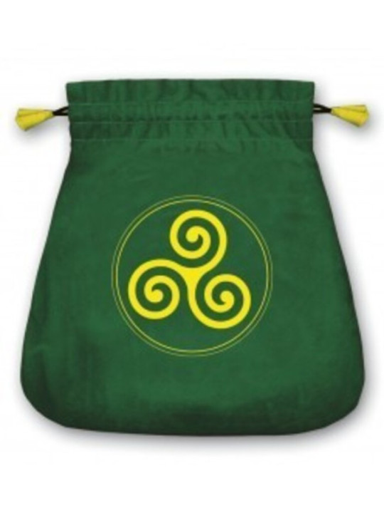 Bolsa Guarda Tarot Triskell. 20cm X 20cm