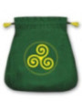 Bolsa Guarda Tarot Triskell. 20cm X 20cm