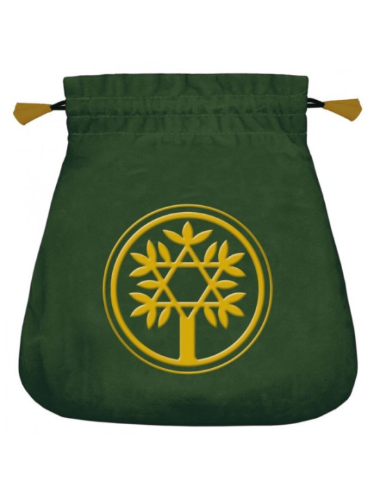Bolsa Guarda Tarot Árbol Celta. 20cm X 20cm