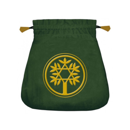 Bolsa Guarda Tarot Árbol Celta. 20cm X 20cm