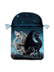 Bolsa Guarda Tarot Dragones. 16cm X 22.5cm