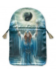 Bolsa Guarda Tarot Sacerdotisa Sagrada. 16cm X 22.5cm