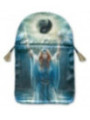 Bolsa Guarda Tarot Sacerdotisa Sagrada. 16cm X 22.5cm