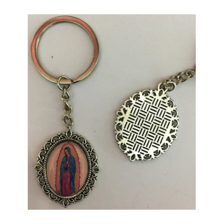 Llavero Esmaltado Virgen Guadalupe 45 x 30mm