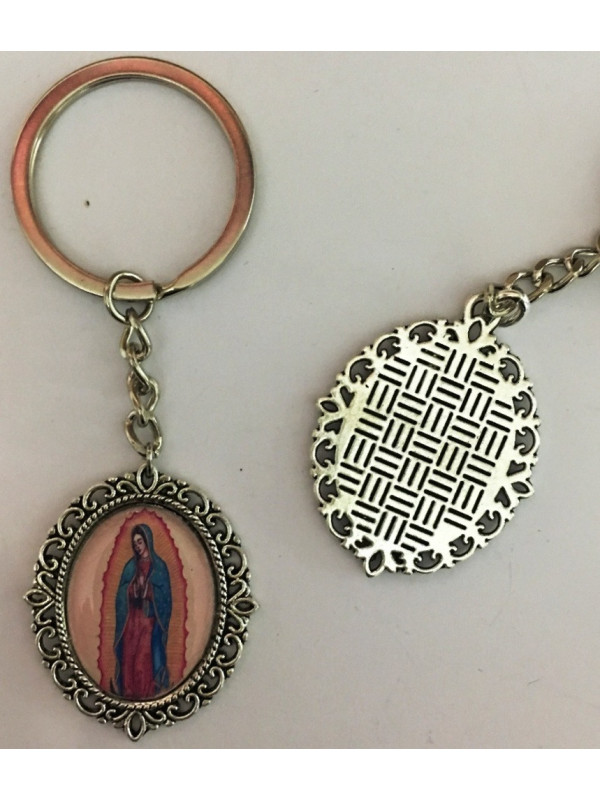 Llavero Esmaltado Virgen Guadalupe 45 x 30mm