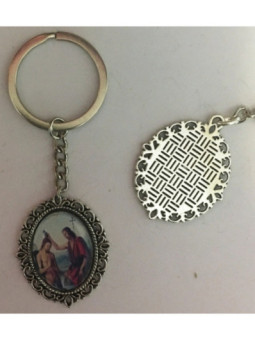 Llavero Esmaltado San Juan Bautista 45 x 30mm