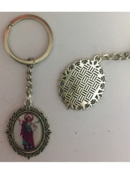 Llavero Esmaltado San Pancracio 45 x 30mm