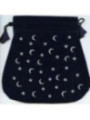 Bolsa Guarda Tarot Lunas y Estrellas. 15cm X23cm