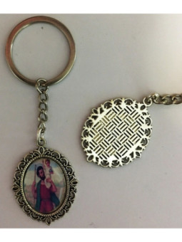 Llavero Esmaltado San Cristobal 45 x 30mm