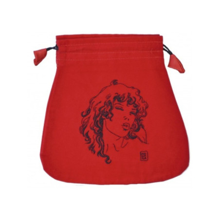 Bolsa Guarda Tarot Manara. 15cm X 23cm