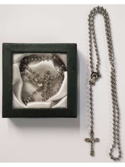 Rosario de Acero Inoxidable.