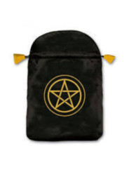 Bolsa Guarda Tarot Pentaculo de 15x23