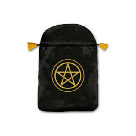 Bolsa Guarda Tarot Pentaculo de 15x23