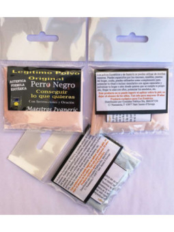 Perro Negro, Atraer Deseos, con Instrucciones y Oración