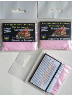 Atrayente del Amor  con Instrucciones y Oración