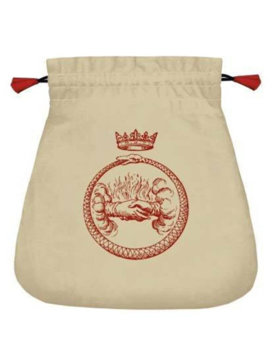 Bolsa Guarda Tarot Oroborus. 15cm X 23cm