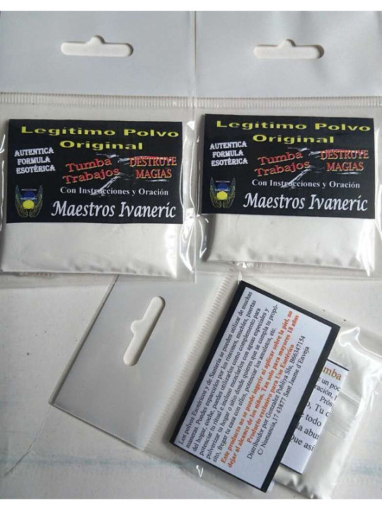 Tumba Trabajos con Instrucciones y Oración