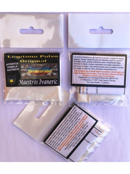7 Potencias, Protección, con Instrucciones y Oración