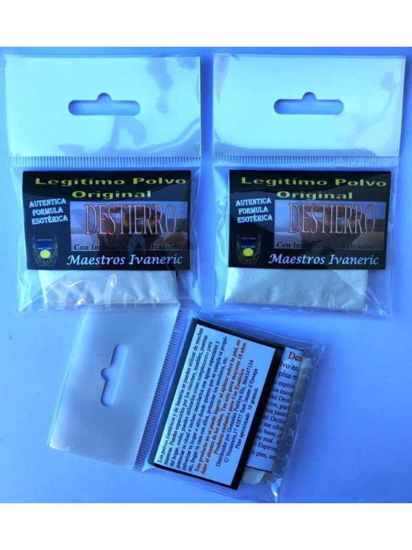 Destierro, Desterrar Magias. Con Instrucciones y Oración