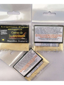 Cuerno Abundancia. Dinero y Loterias, con Instrucciones y Oración