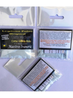 Corta Machete. Corta lo malo, con Instrucciones