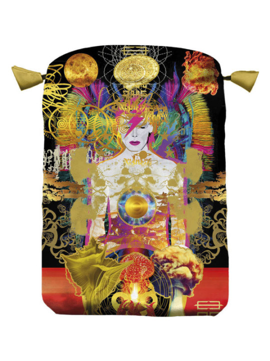 Bolsa Guarda Tarot Starman. 16cm X 22,5cm