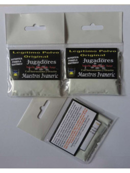 Polvo Jugadores con Instrucciones y Oración, tener suerte en juegos de azar