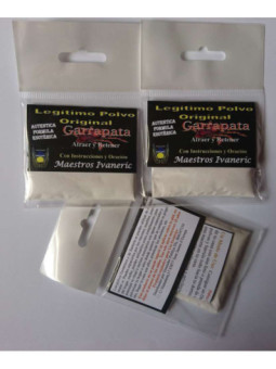 Polvo Esotérico Ritualizado Garrapata con instrucciones y Oración