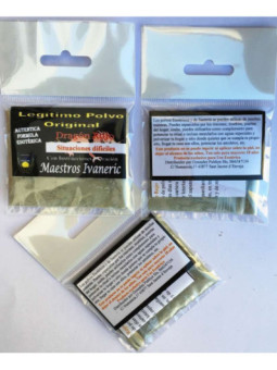 Polvo Dragón Rojo, Situaciones Dificiles con Instrucciones y Oración