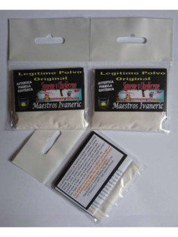 Polvo Sígueme y Obedéceme con Instrucciones y Oración