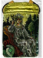 Bolsa Guarda Tarot Radiant Wise Spirit, 15,5cm X 24 cm