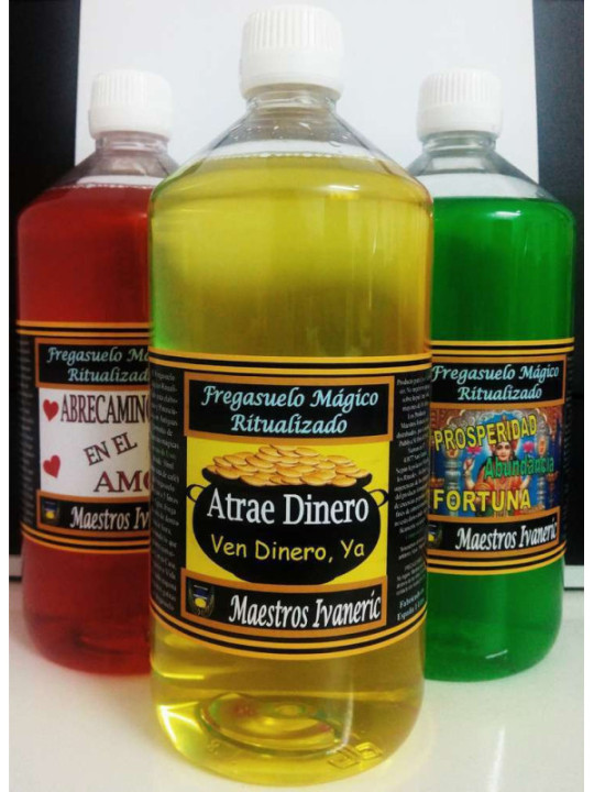 Fregasuelo Ritualizado Atrae Dinero, Ven Dinero Ya