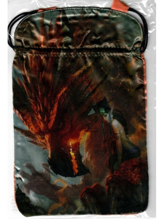 Bolsa Guarda Tarot  Star Dragons 15,5cm X 24 cm